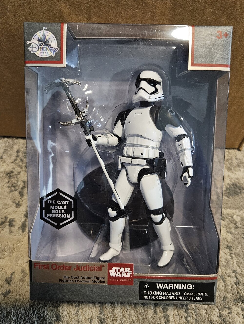 Disney Star Wars First Order Judicial Boxed 6 Inch Figure - Black & Gray